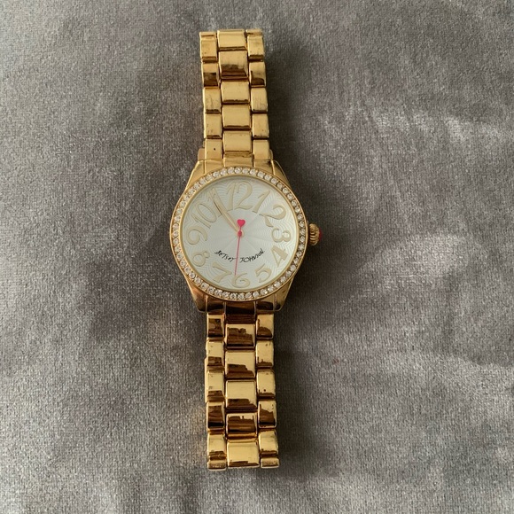 Betsey Johnson Accessories - ✨NEVER USED Gold Betsey Johnson Watch✨